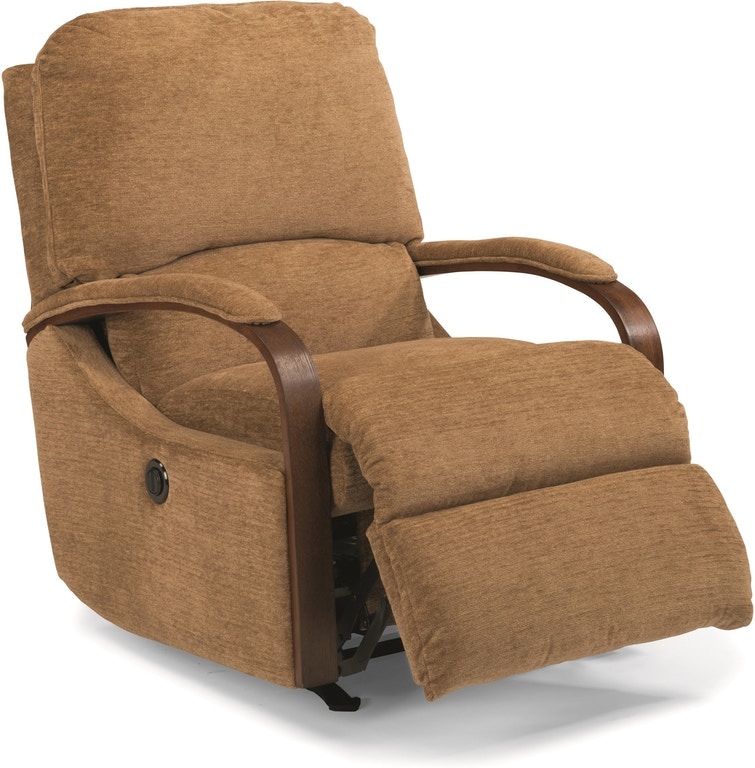 Flexsteel Woodlawn Power Rocking Recliner - Thumbnail 3