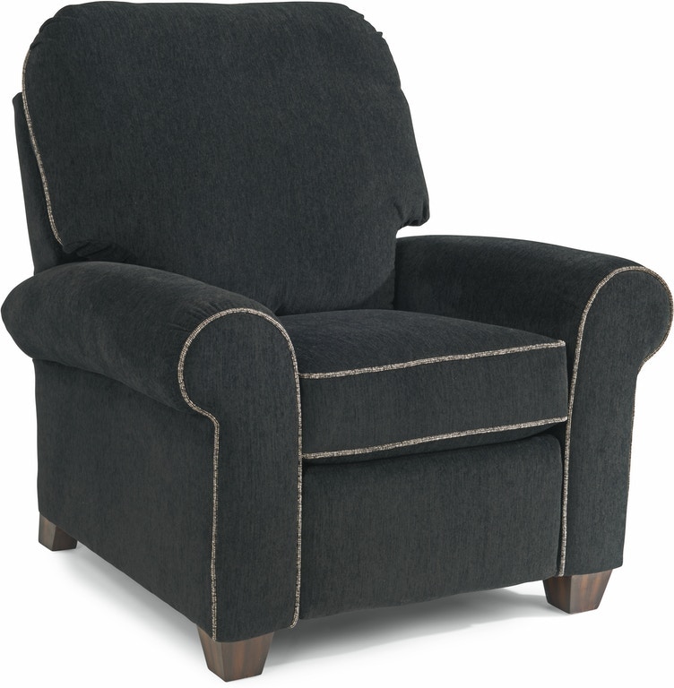 Flexsteel Thornton Fabric High Leg Recliner - Thumbnail 4