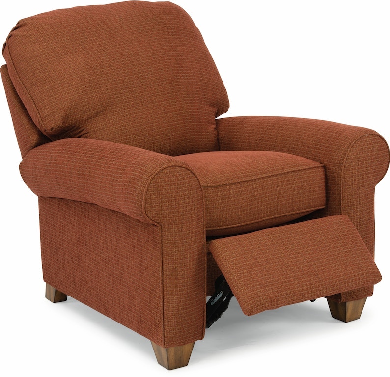 Flexsteel Thornton Fabric High Leg Recliner - Thumbnail 3
