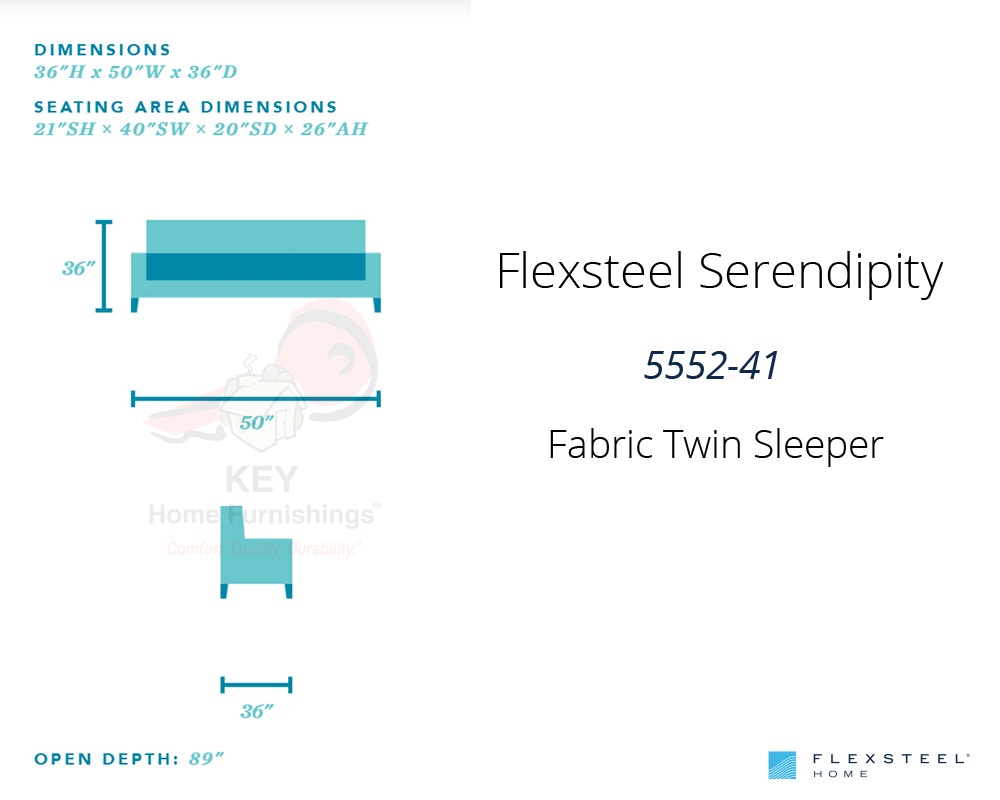 flexsteel twin sleeper