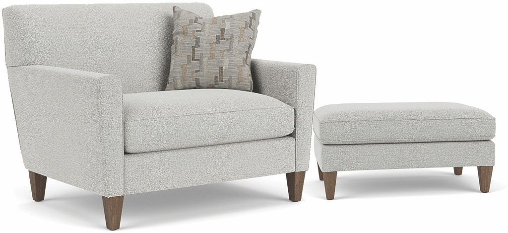 Flexsteel Digby Fabric Chair And A Half - Thumbnail 5