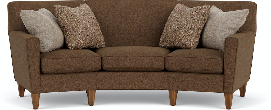 Flexsteel Vail Fabric Conversation Sofa - Thumbnail 5