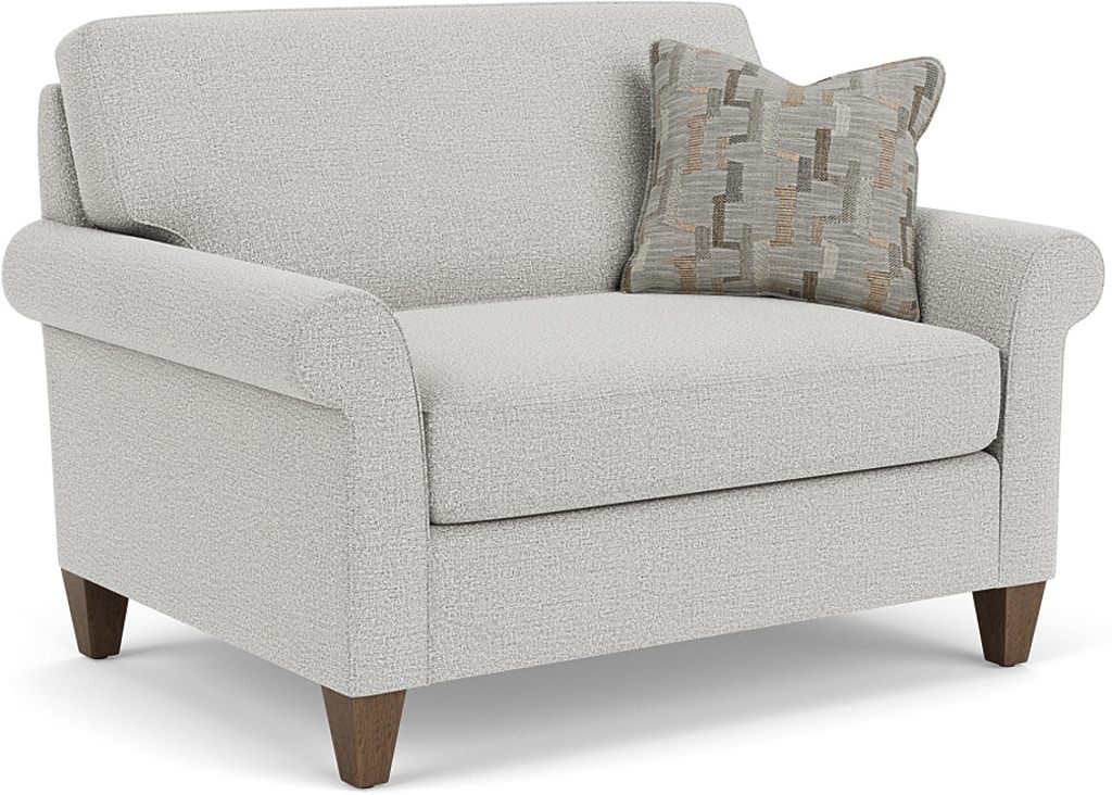 Flexsteel Westside Fabric Chair And A Half - Thumbnail 3