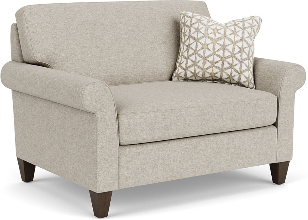 Flexsteel Westside Fabric Chair And A Half - Thumbnail 2