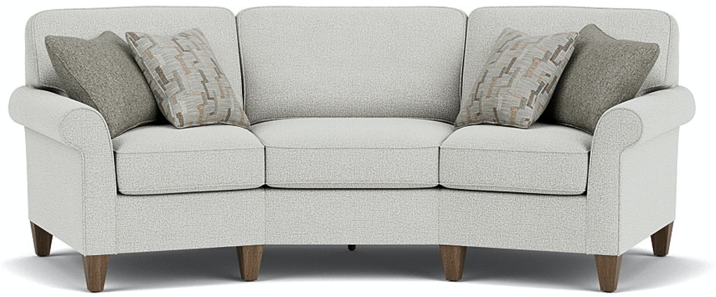 Flexsteel Westside Fabric Conversation Sofa