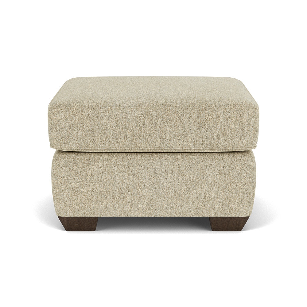 Flexsteel Main Street Fabric Ottoman - Thumbnail 2