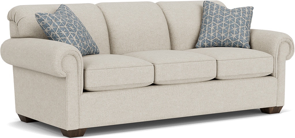 Flexsteel Main Street Fabric Queen Sofa Sleeper - Thumbnail 4