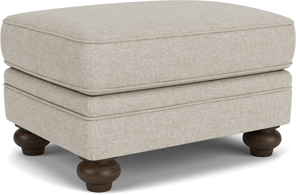 Flexsteel Winston Fabric Cocktail Ottoman - Thumbnail 2