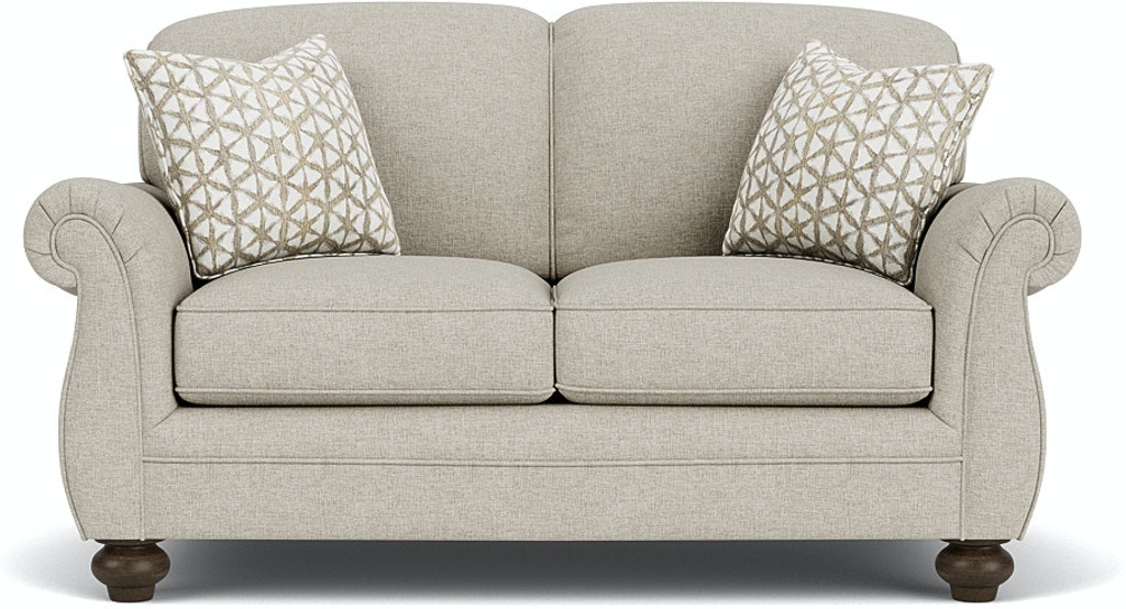 Flexsteel Winston Fabric Loveseat - Thumbnail 4
