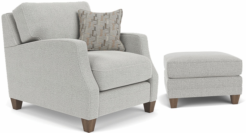 Flexsteel Lennox Ottoman - Thumbnail 4