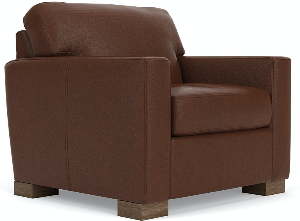 Flexsteel Bryant Leather Chair B339910 Portland, OR Key Home