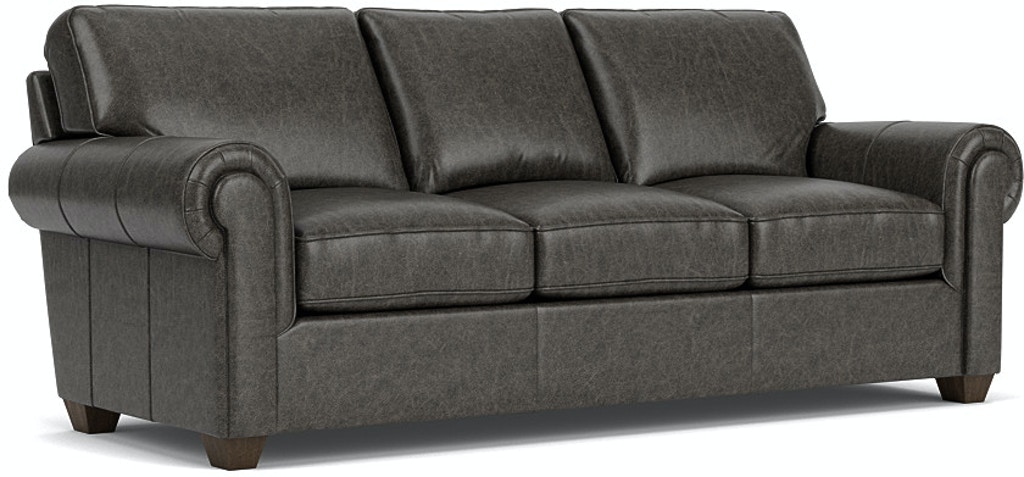 Flexsteel Carson Leather Sofa B393731 Portland, OR Key Home
