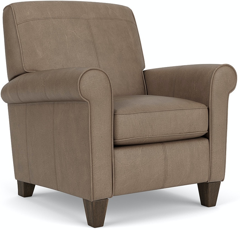 Flexsteel Dana Leather Highleg Recliner B3990503 Portland, OR Key