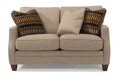Flexsteel Lennox Fabric Loveseat 756420 Portland, OR Key Home