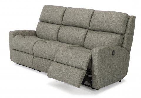 Flexsteel Catalina Fabric Power Reclining Sofa 2900-62M - Portland, OR ...