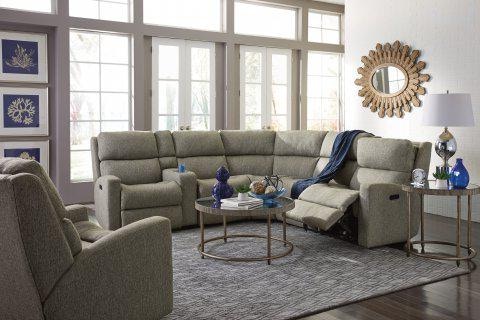 Fabric deals power sectional