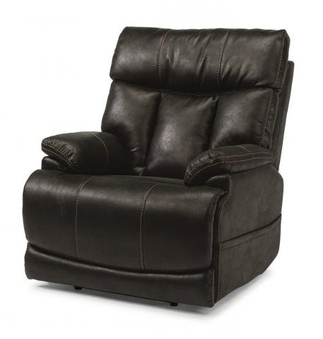 Flexsteel Clive Fabric Power Recliner with Power Headrest 159450PH