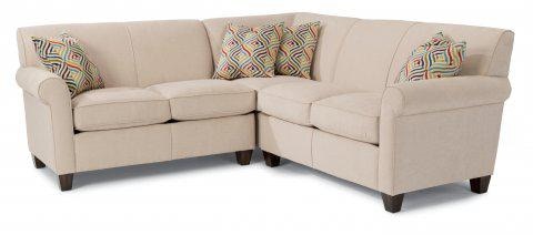 Flexsteel Dana Fabric Sectional 5990SECT Portland, OR Key Home
