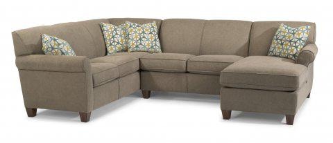 Flexsteel Dana Fabric Sectional 5990-SECT - Portland, OR ...