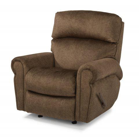 Flexsteel Langston Fabric Swivel Gliding Recliner 450453 Portland