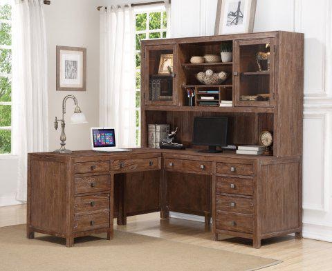 Flexsteel Hampton L Shaped Desk W1348748 Portland, OR Key Home