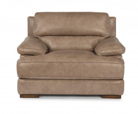 Flexsteel Jade Leather Chair 111310 Portland, OR Key Home Furnishings
