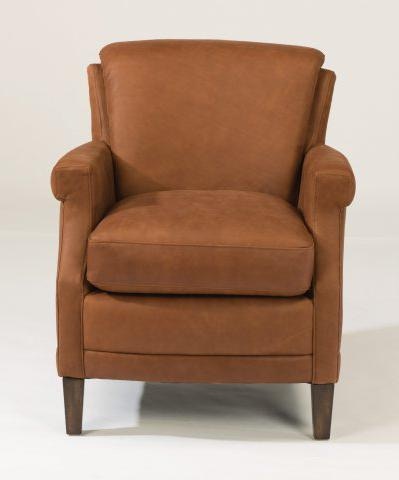 Flexsteel Max Leather Chair 128210 Portland, OR Key Home Furnishings