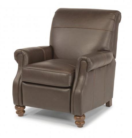 Flexsteel Bay Bridge Leather Chair Without Nailhead Trim B379010