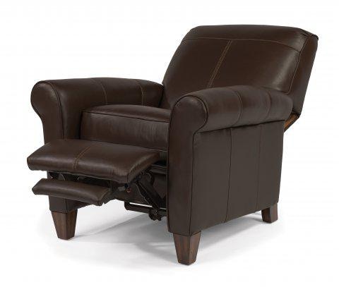 Flexsteel Dana Leather Highleg Recliner B3990503 Portland, OR Key