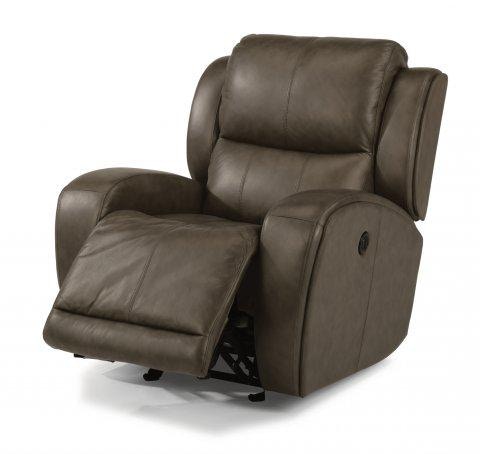 Flexsteel Chaz Leather Power Gliding Recliner 183954P Portland, OR