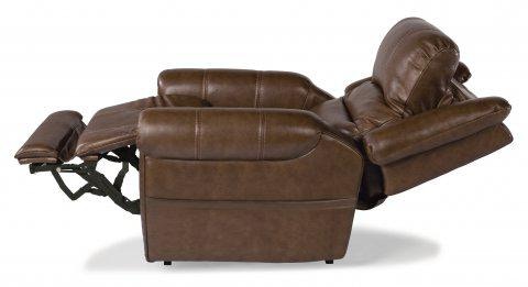 Flexsteel Oscar Leather Power Lift Recliner with Power Headrest 1591