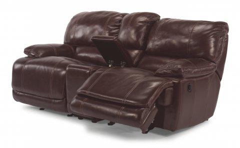 belmont leather recliner