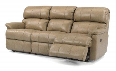 Relax Form LEATHERTEX TREVISO ① Flexsteel Chicago Leather Power Reclining Sofa 3066-62M - Portland