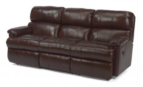 Relax Form LEATHERTEX TREVISO② Flexsteel Chicago Leather Power Reclining Sofa 3066-62M - Portland