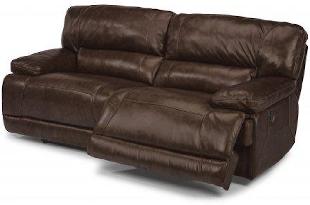 fleet street leather power reclining sofa