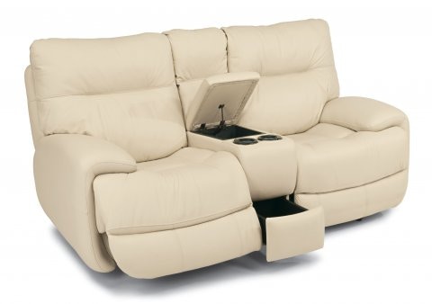 slim reclining loveseat