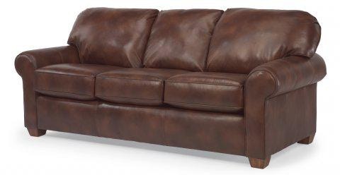 Flexsteel Thornton Leather Queen Sofa Sleeper 3535 44 Portland OR   Flexsteel Leather Queen S Thornton 3535 44 4 