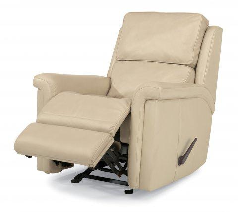 Flexsteel Tosha Leather Rocking Recliner 1283510 Portland, OR Key