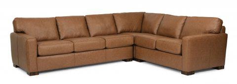 Flexsteel Bryant Leather Sectional B3399-Sect - Portland, OR | Key Home ...