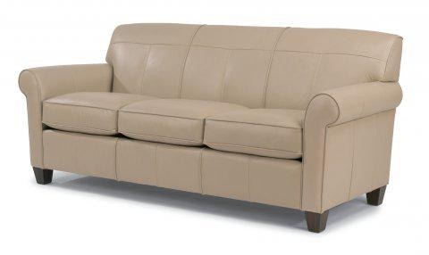 Flexsteel Dana Leather Sofa B399031 Portland, OR Key Home Furnishings