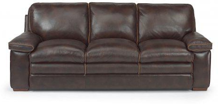 flexsteel leather sofa 1774-31