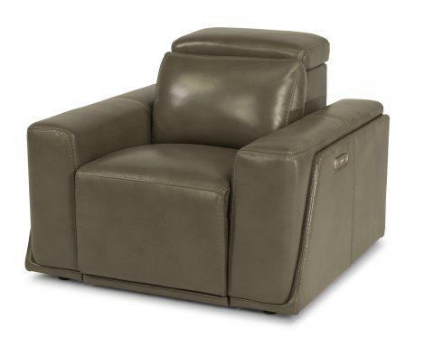 Flexsteel Status MOD Leather Power Reclining Sectional 1353SECT