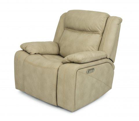 Flexsteel Journey Power Gliding Recliner with Power Headrest 149854PH