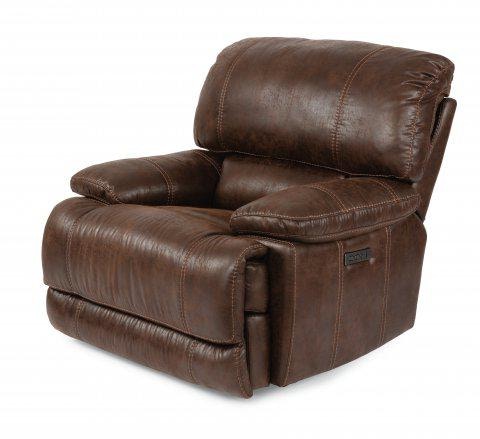 Flexsteel Thomas Power Recliner with Power Headrest 187850PH