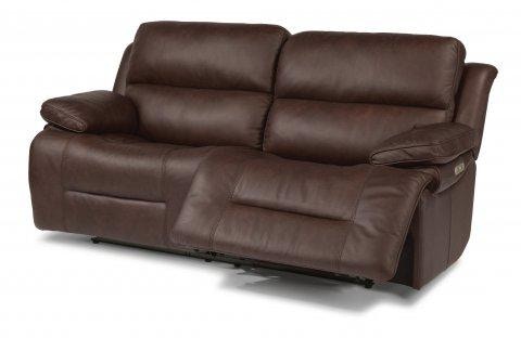  Flexsteel Apollo Power Reclining Sofa with Power Headrests 