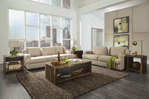 Flexsteel Fulton Rectangular Coffee Table with Casters W14180311