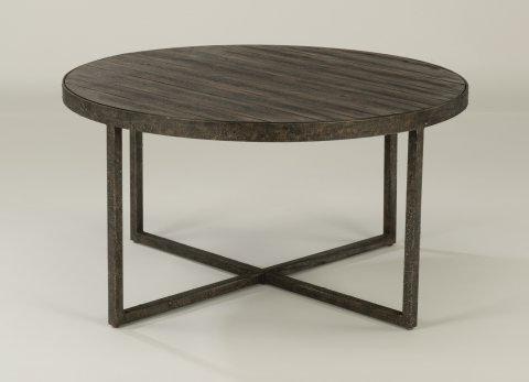 Canyon round deals coffee table