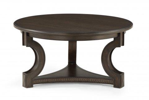 Flexsteel Penny Round Coffee Table W1053034 Portland, OR Key Home