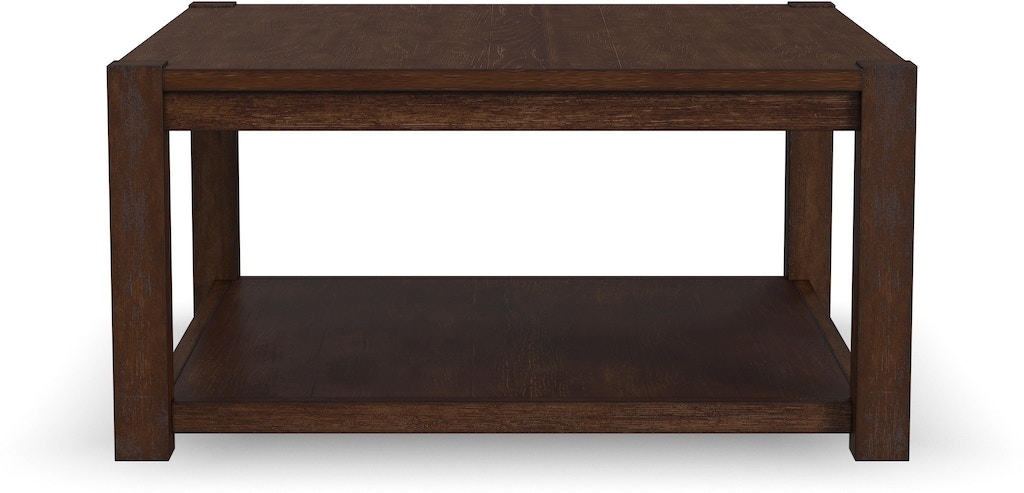 Flexsteel Boulder Square Coffee Table with Casters W10020321