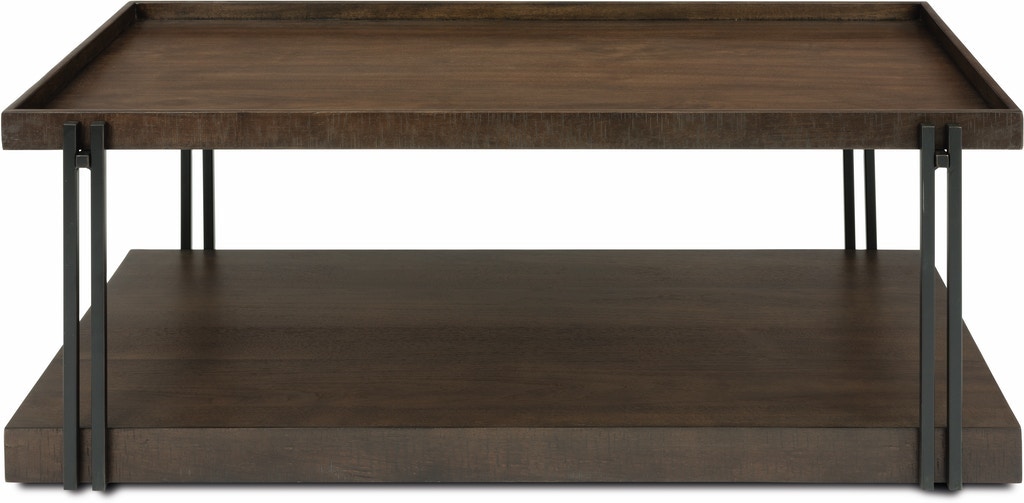 Flexsteel Prairie Rectangular Coffee Table With Casters W10110311